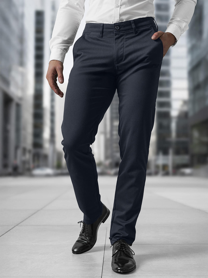 Штани чоловічі tемно cинi OZONEE V/5100