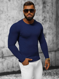 Sweter męski ciemno-niebieski OZONEE NB/MMB602/5Z