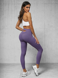 Legginsy damskie fioletowe OZONEE O/620006