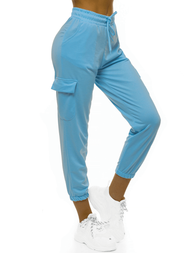 Спортивні штани жіночі Яскраво-Синi OZONEE O/MB2001/21