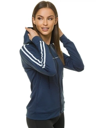 Kurtka damska przejściowa granatowa OZONEE JS/M20316