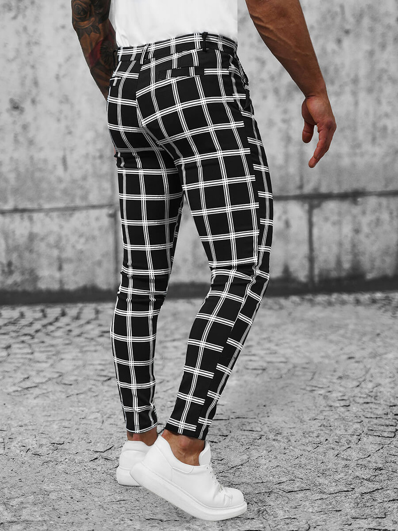 Чоловічі штани чинос Чорнi OZONEE O/P4029