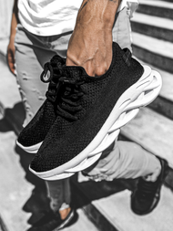 Sneakersy czarne OZONEE B/2051/20