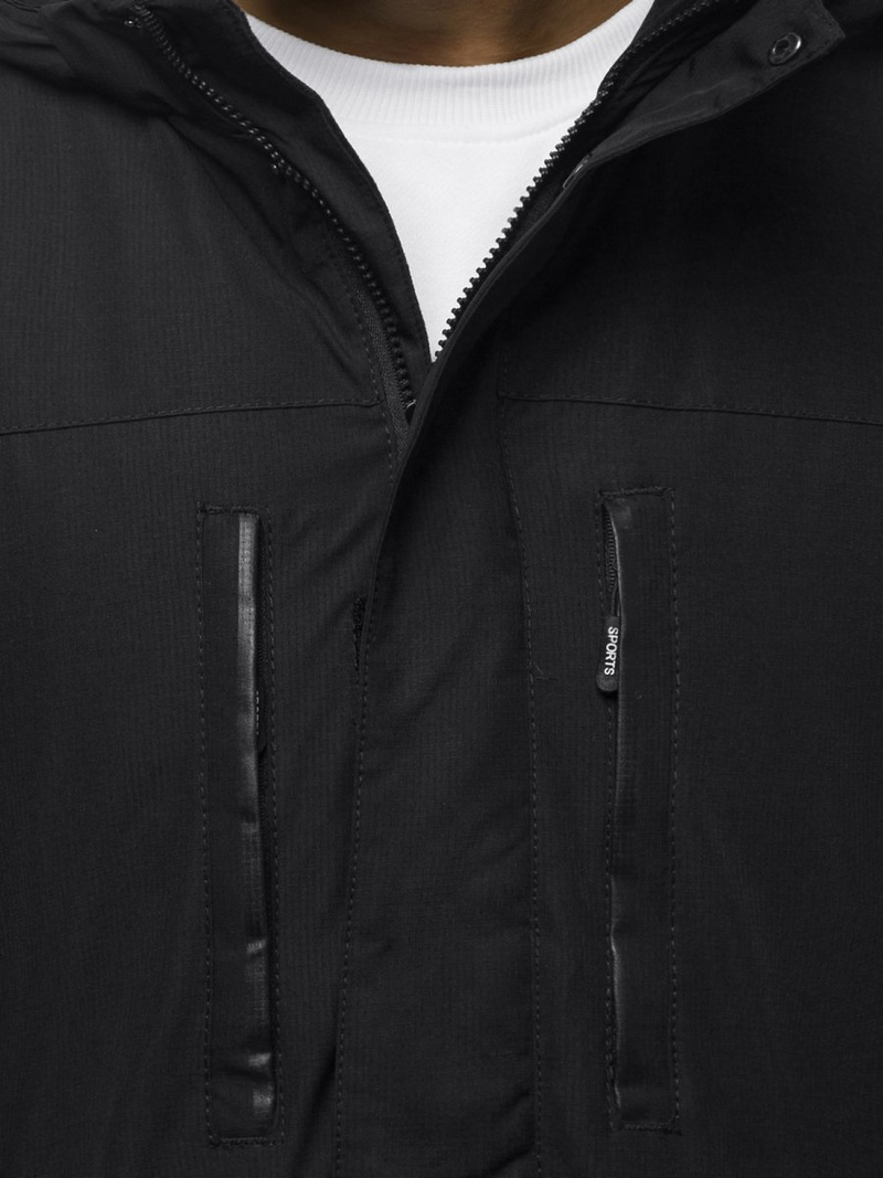 Куртка чоловіча Чорна OZONEE O/9805