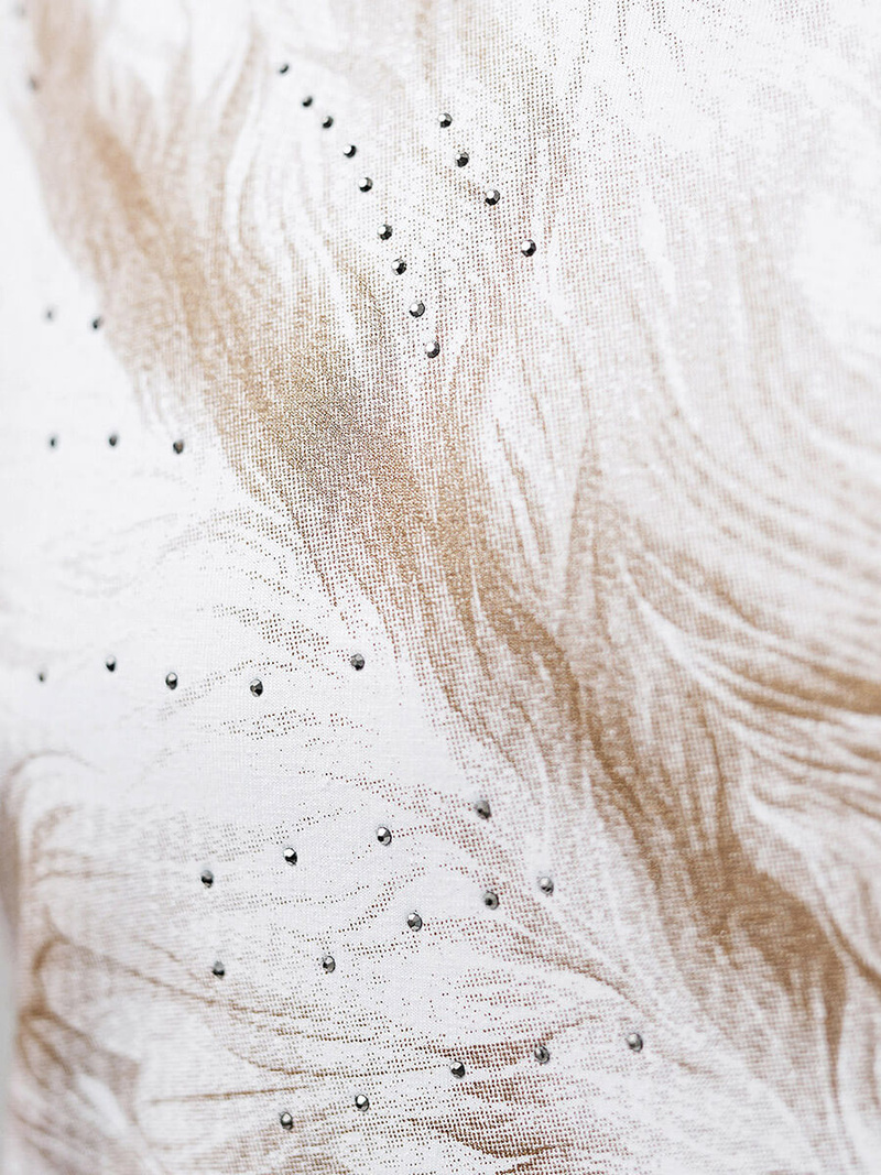 T-shirt męski slim fit biały OZONEE NB/MT3039