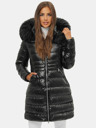 Куртка жіноча Чорна OZONEE JS/M777/392A