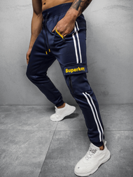 Штани спортивні чоловічі Темно-Синi OZONEE JS/K10280