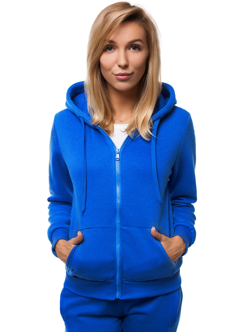 Жіноча Толстовка Синя OZONEE JS/W03