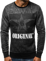 Bluza męska grafitowa OZONEE JS/DD257