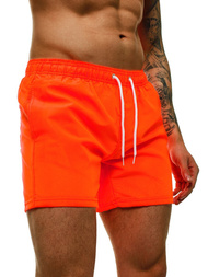 Spodenki kąpielowe męskie pomarańczowe OZONEE ST002-1
