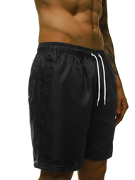 Spodenki kąpielowe męskie czarne OZONEE O/YW02003/1