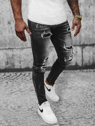 Чоловічі джинси Чорнi OZONEE NB/MP0026GZ