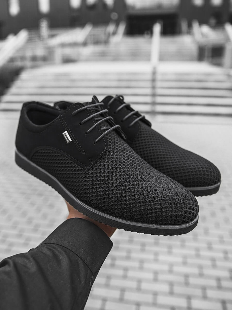 Buty męskie czarne t/682