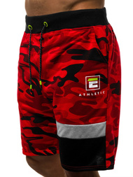 Spodenki męskie czerwone OZONEE JS/KK300160