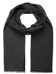 Чоловічий шарф чорний OZONEE JS/YW08005/1