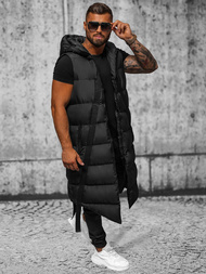 Безрукавка чоловіча чорна OZONEE O/M3201