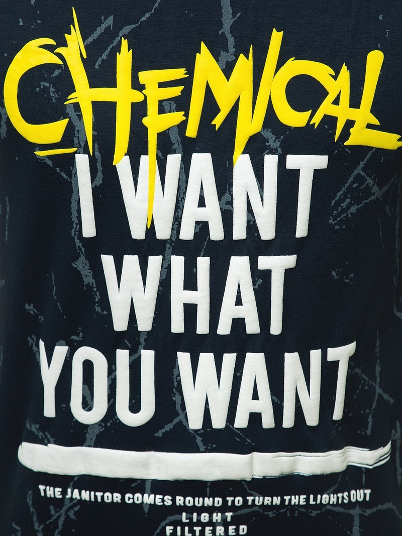 Футболка чоловіча Темно-Синi OZONEE JS/Y70016