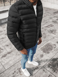 Kurtka męska przejściowa czarna OZONEE JB/JP1111Z