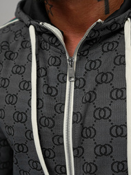 Спортивний костюм чоловічій чорний OZONEE O/FF5111AB