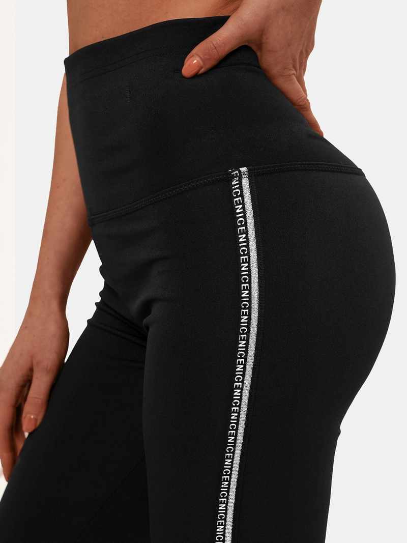 Legginsy damskie czarne OZONEE O/TS204/1