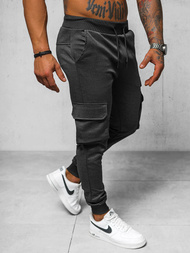 Штани Cпортивні Чоловічі Чорнi OZONEE O/MM230001