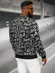 Толстовка Чоловіча Чорна OZONEE JS/8B1221/3