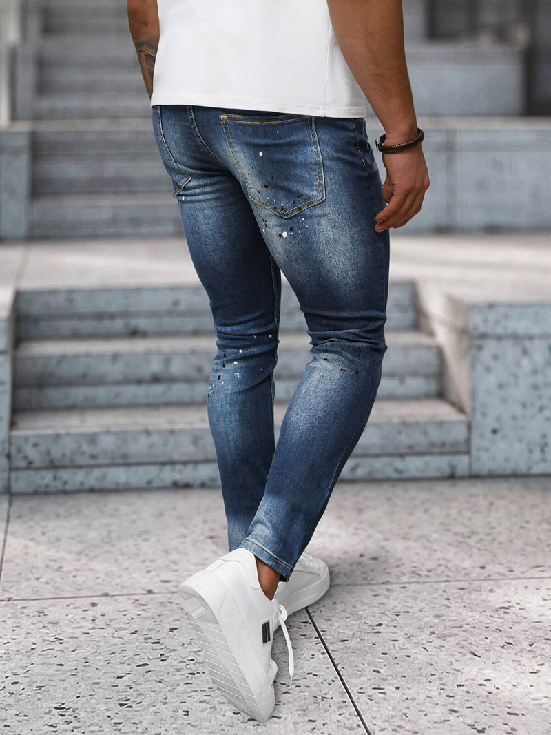 Чоловічі джинси tемно-синi OZONEE NB/MP0170BS