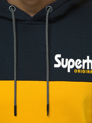 Bluza z kapturem męska granatowa OZONEE JS/KS2121Z