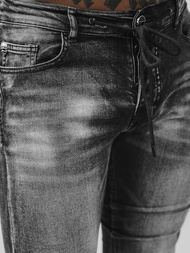 Чоловічі джинси графіт OZONEE NB/MP0021GZ