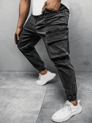  Штани чоловічі джоггери Графітові OZONEE MACH/51222