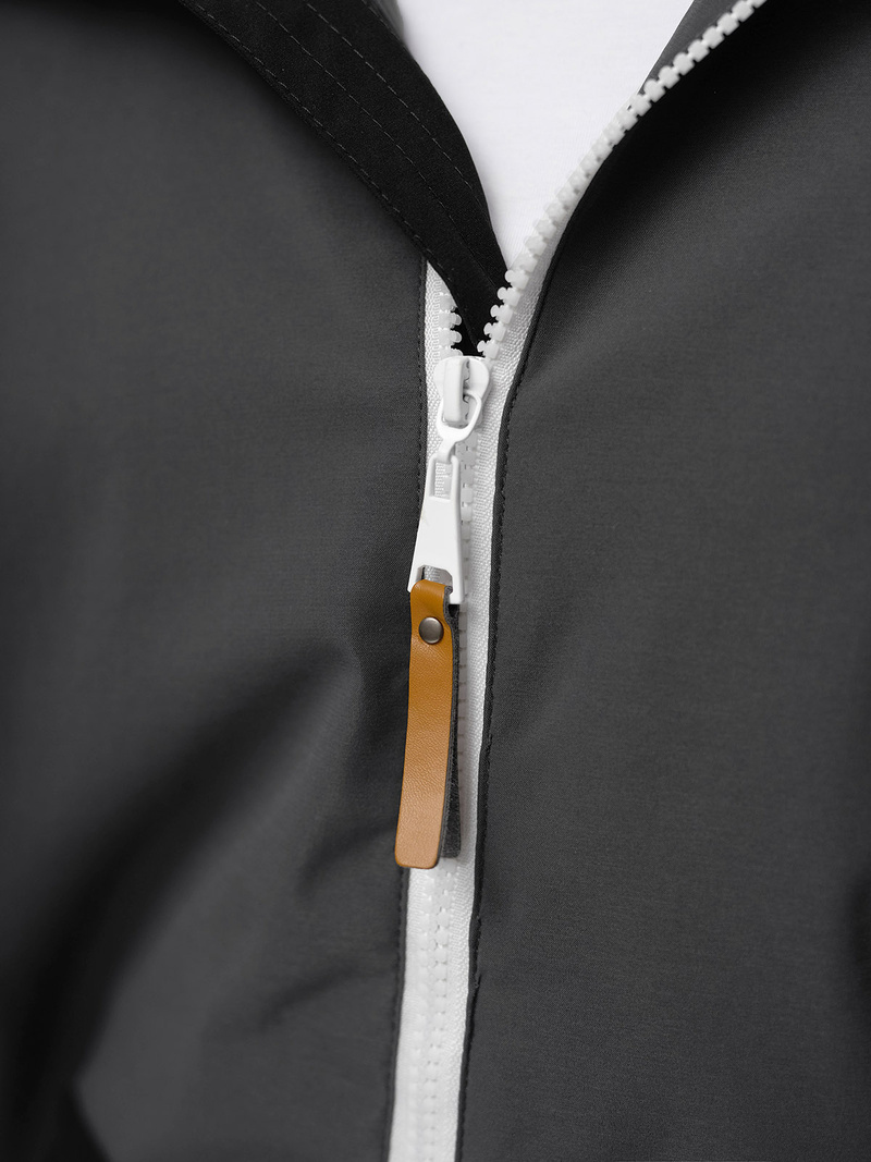 Kurtka męska bomberka czarna OZONEE JS/5M3213/392