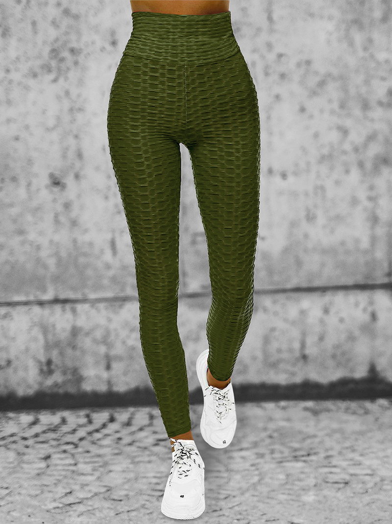 Legginsy damskie khaki OZONEE JS/YW88024/7