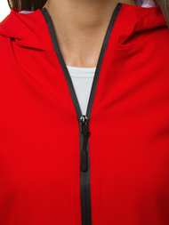 Kurtka przejściowa damska czerwona OZONEE JS/HH036/5