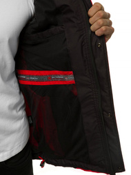 Куртка демicезонна чоловіча Червона OZONEE MG/2517