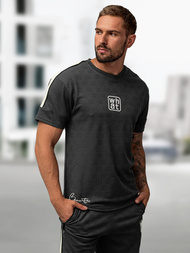 Чоловічий короткий Cпортивний костюм Темно-Графiтовi OZONEE O/QQ1621AB