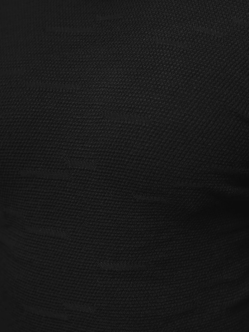 Sweter męski czarny OZONEE O/ZZ190131