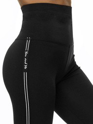 Legginsy damskie czarne OZONEE O/TS206/1