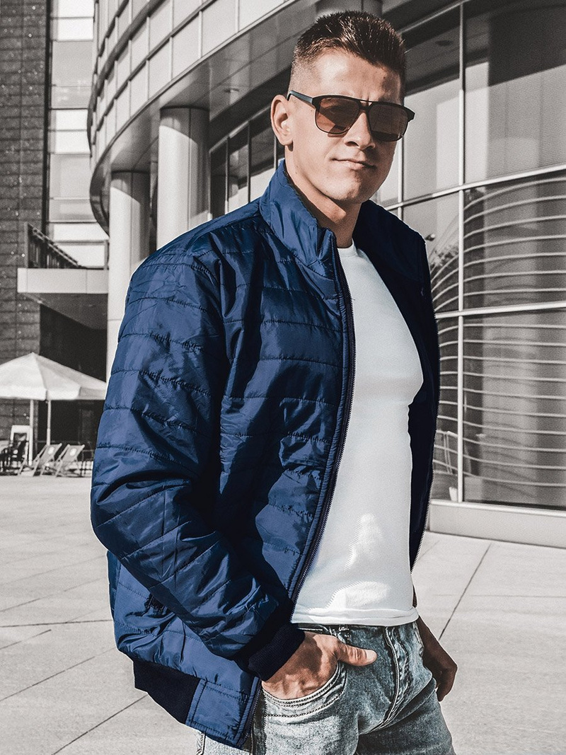 Куртка чоловіча Темно-Синя OZONEE JS/MY22