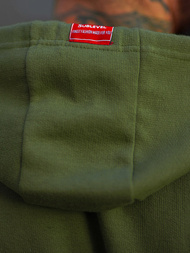 Bluza z kapturem męska zielona OZONEE O/H1060