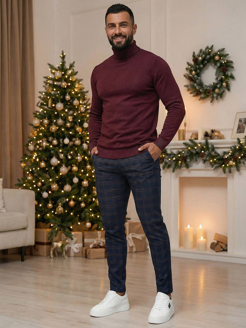 Штани чоловічі tемно-cинi OZONEE DJ/5632Z