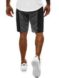 Шорти чоловічі Темно-сіро-чорні OZONEE JS/81016Z