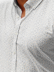 Koszula męska biała/1 OZONEE O/CLS349