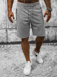 Spodenki dresowe męskie szare OZONEE JS/8K922