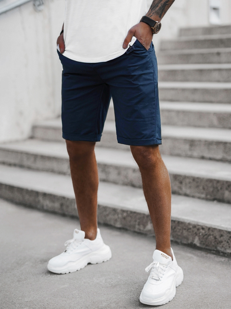 Spodenki męskie chino granatowe OZONEE T/XX160085/2