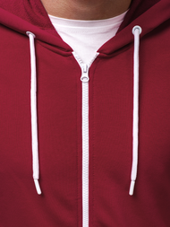 Толстовка чоловіча Бордова OZONEE A/1009Z