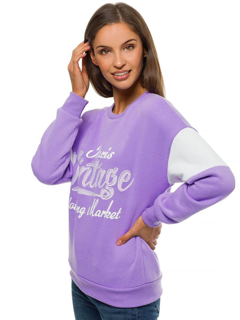 Bluza damska fioletowa OZONEE JS/B26004