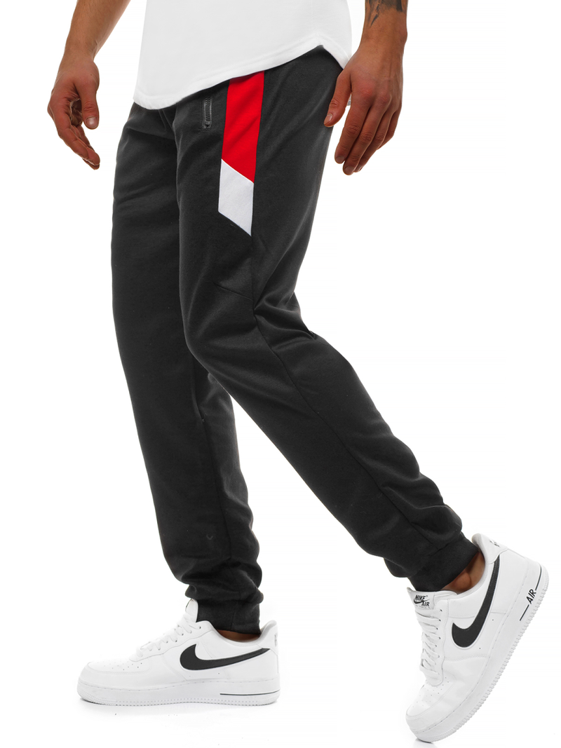 Штани спортивні чоловічі Чорнi OZONEE JS/JZ11026