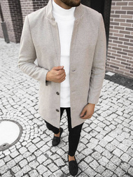 Пальто чоловіче світло -бежеве OZONEE O/5628