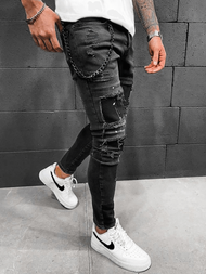 Штани чоловічі Чорнi OZONEE O/B5900