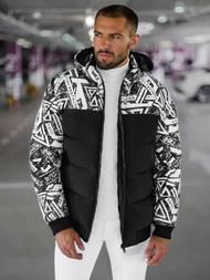 Kurtka zimowa męska czarna OZONEE JS/31M5025/392Z